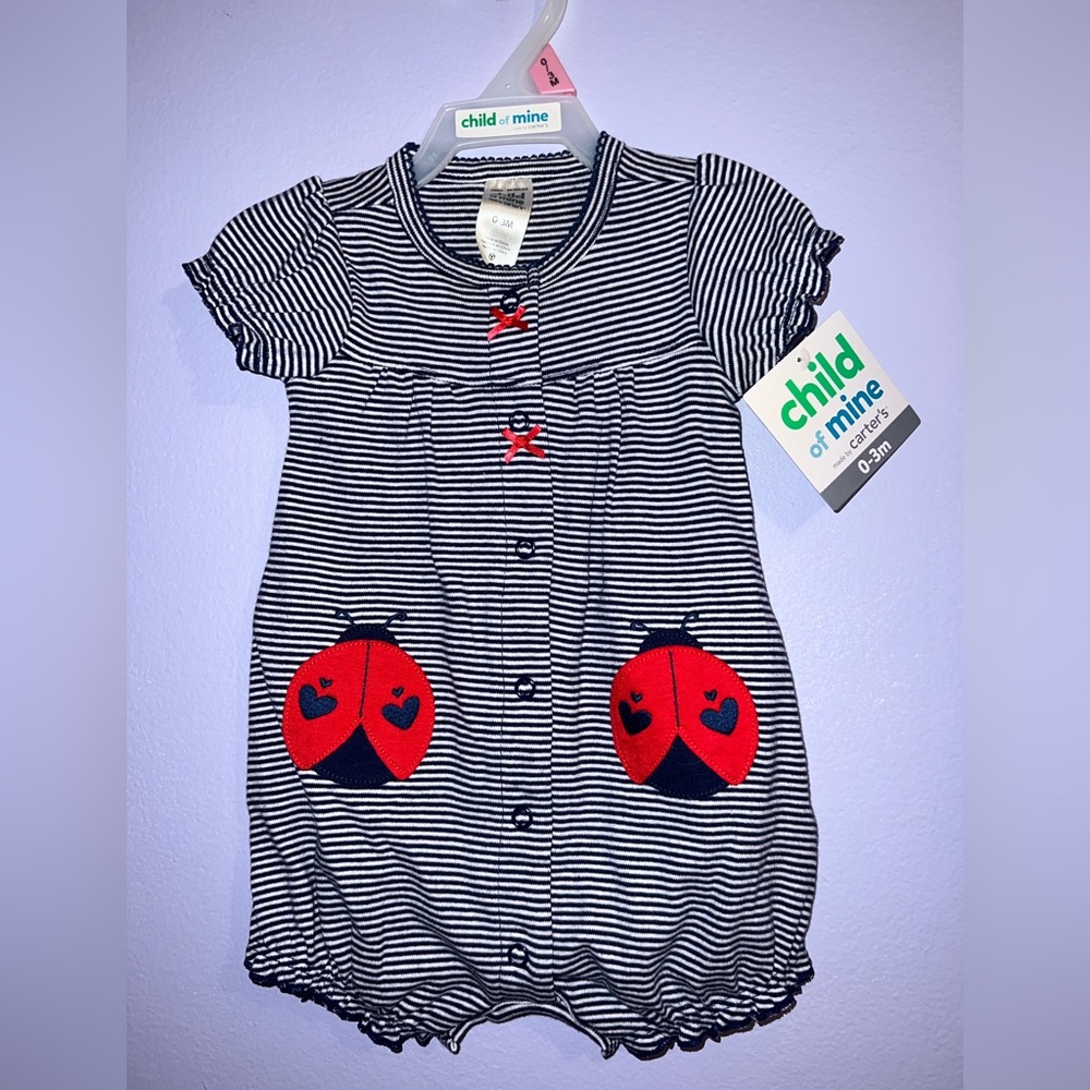 Baby girl Ladybug Jumper